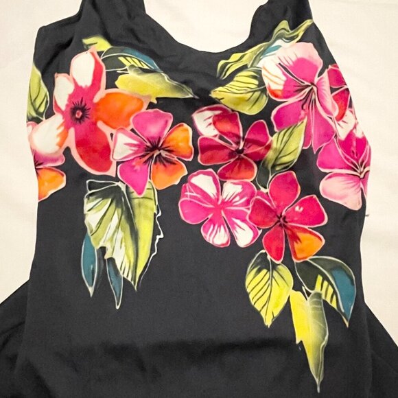 Sunflair Bathing Suit One Piece Floral Womens Size 16 D Cup - Picture 3 of 15